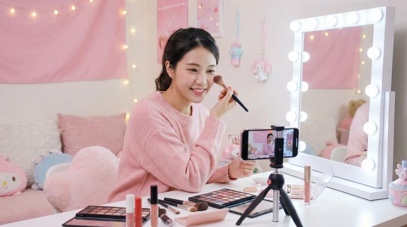 小马拉大车美妆视频